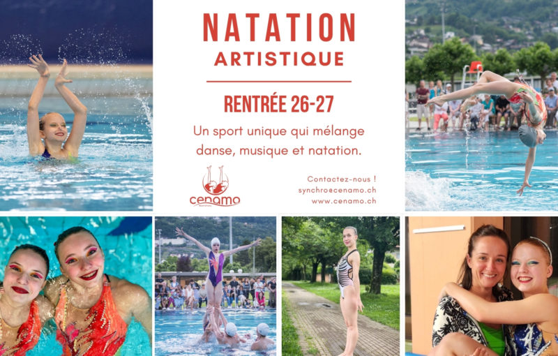 Synchro valais monthey natation artistique