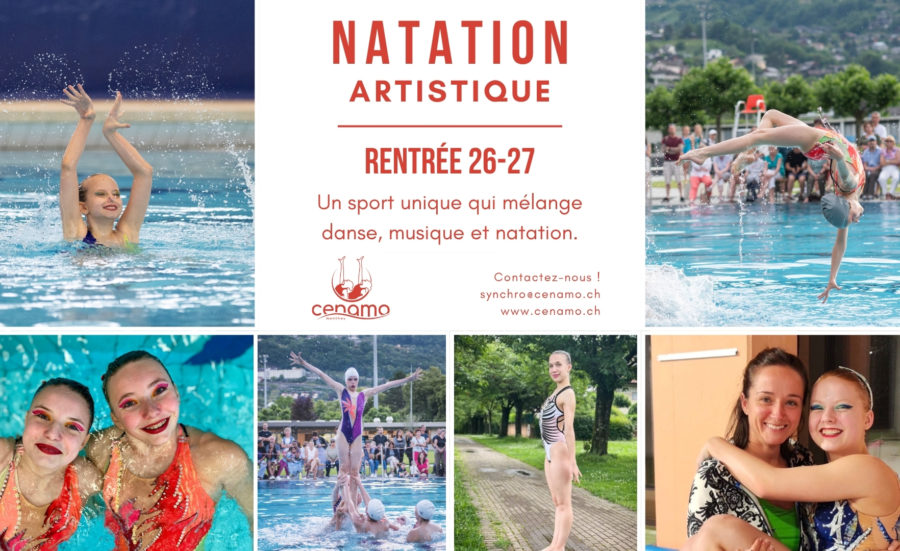 Synchro valais monthey natation artistique