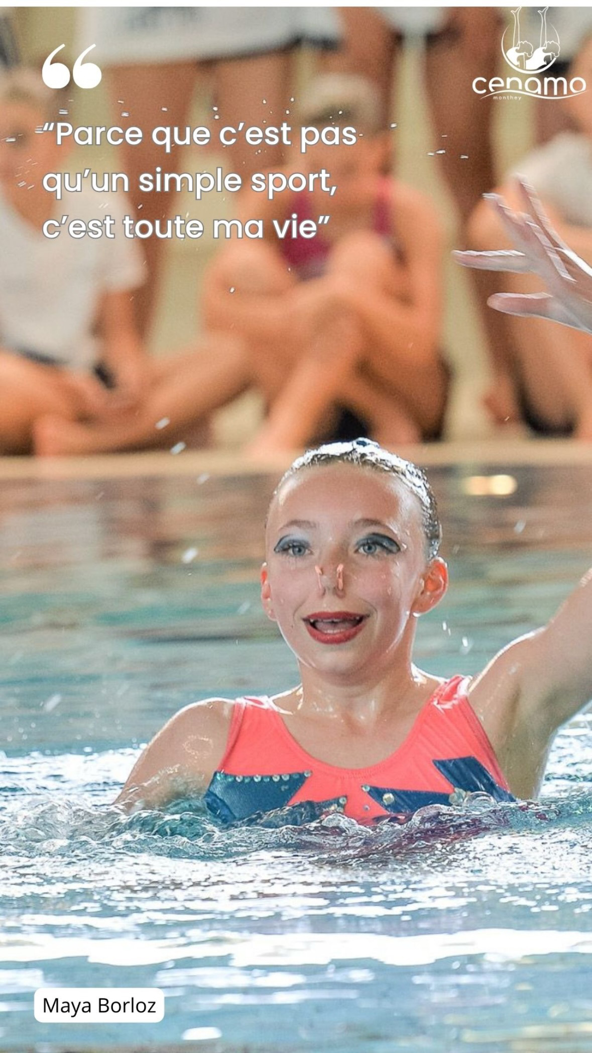 synchro artistique natation valais monthey