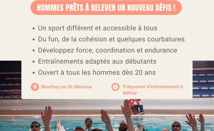 artistique natation monthey valais homme synchro